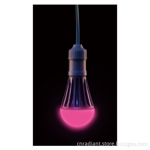 Multi-color corn led bulb light, color changing with remote control